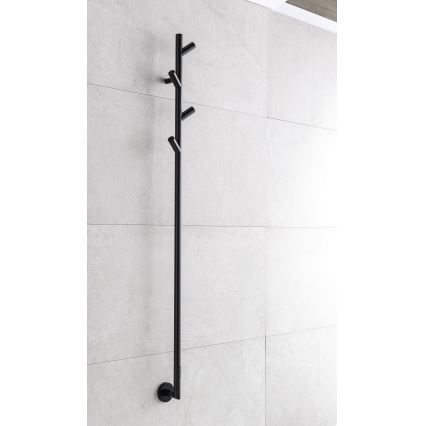 P.M.H. LS1B - Elektrisk handdukstork LISA 24W/230V 170 cm IP44 svart