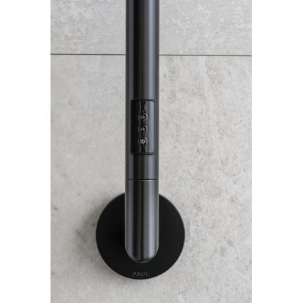 P.M.H. LS1B - Elektrisk handdukstork LISA 24W/230V 170 cm IP44 svart