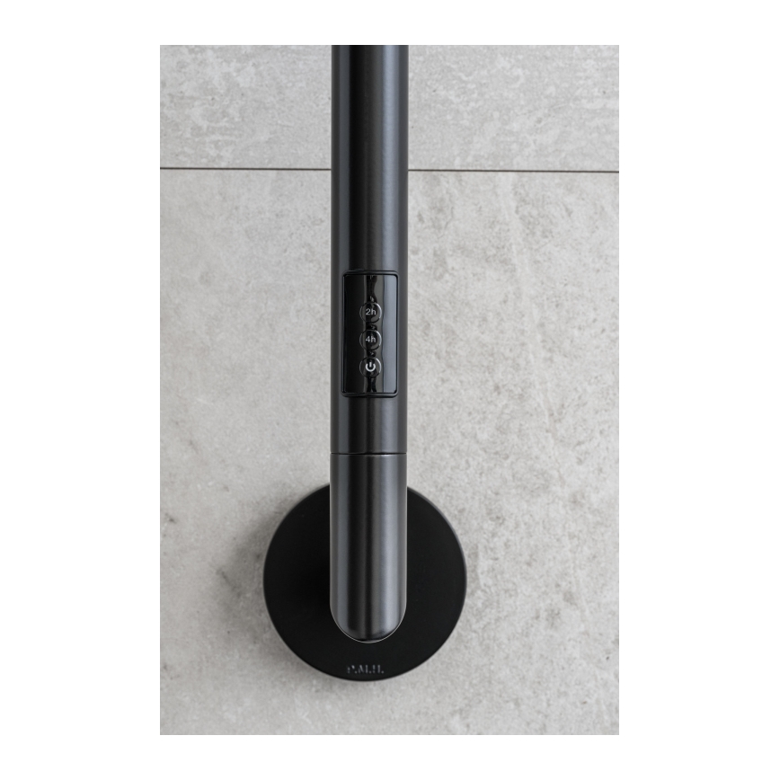 P.M.H. LS1B - Elektrisk handdukstork LISA 24W/230V 170 cm IP44 svart