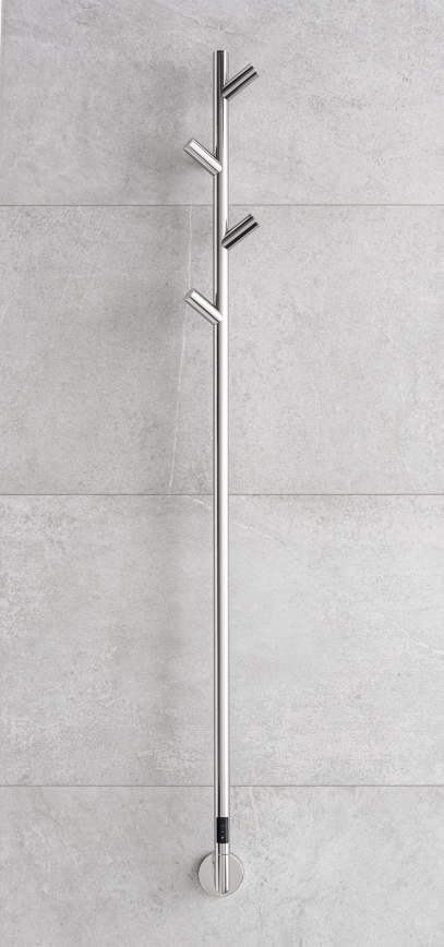 P.M.H. LS1SS - Elektrisk handdukstork LISA 24W/230V 170 cm IP44 i polerat rostfritt stål
