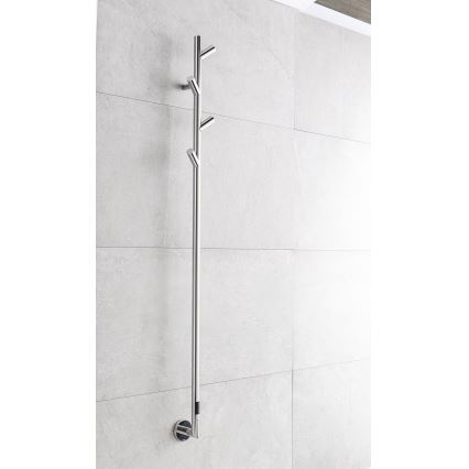 P.M.H. LS1SS - Elektrisk handdukstork LISA 24W/230V 170 cm IP44 i polerat rostfritt stål