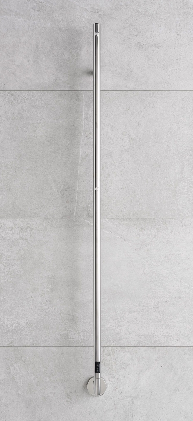 P.M.H. OL1SS - Elektrisk handdukstork OLE 24W/230V 170 cm IP44 polerat rostfritt stål