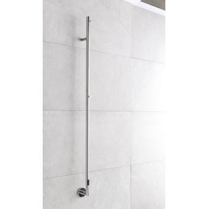 P.M.H. OL1SS - Elektrisk handdukstork OLE 24W/230V 170 cm IP44 polerat rostfritt stål