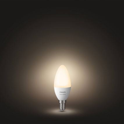 PAKET 2x Dimbar LED-lampa Philips Hue Vit E14/5,5W/230V 2700K