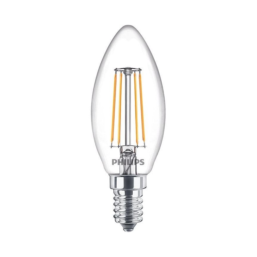 PAKET 3x LED-lampor Philips B35 E14/4.3W/230V 2,700K