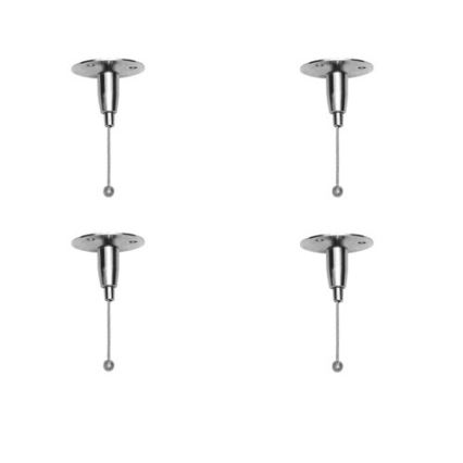 PAKET 4x Upphängningssnöre för LED-paneler installation ZEUS 100 cm