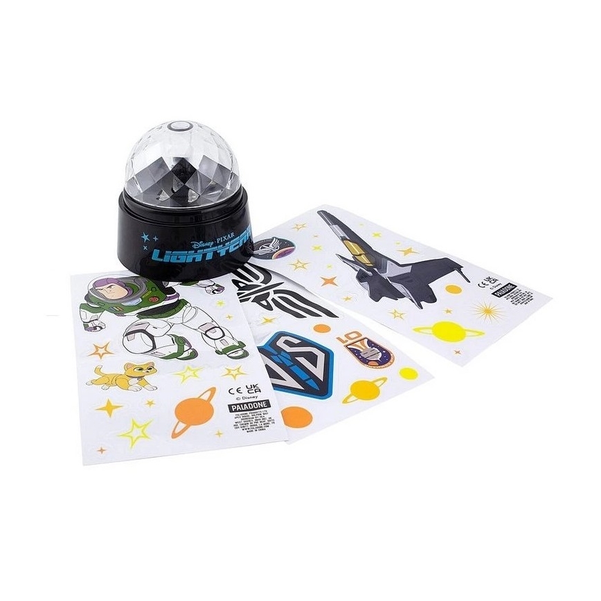 Paladone - LED Barnprojektor DISNEY LIGHTYEAR 3xAA