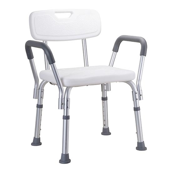 Pall 56 × 66 cm – silver/vit