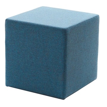 Pall CUBI 40x40 cm blå