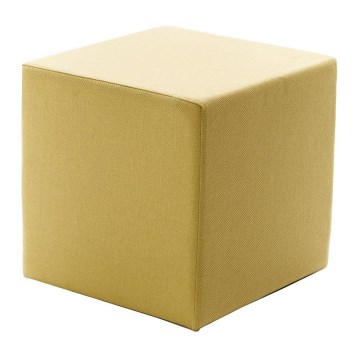 Pall CUBI 40x40 cm gul