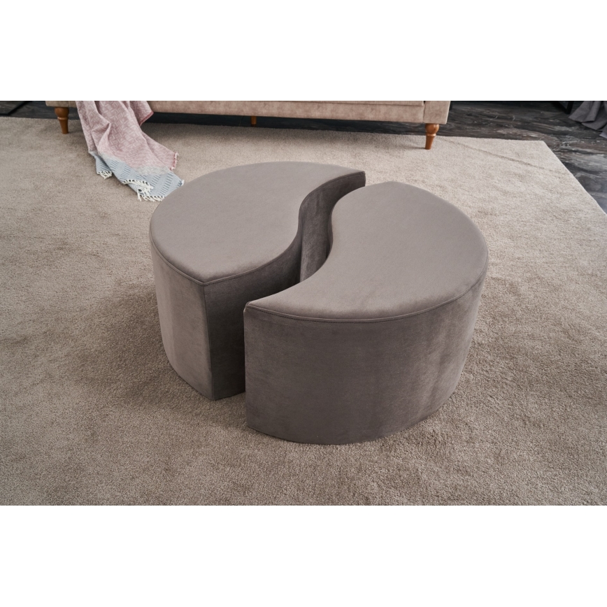 Pall JING Ø 80 cm, brun
