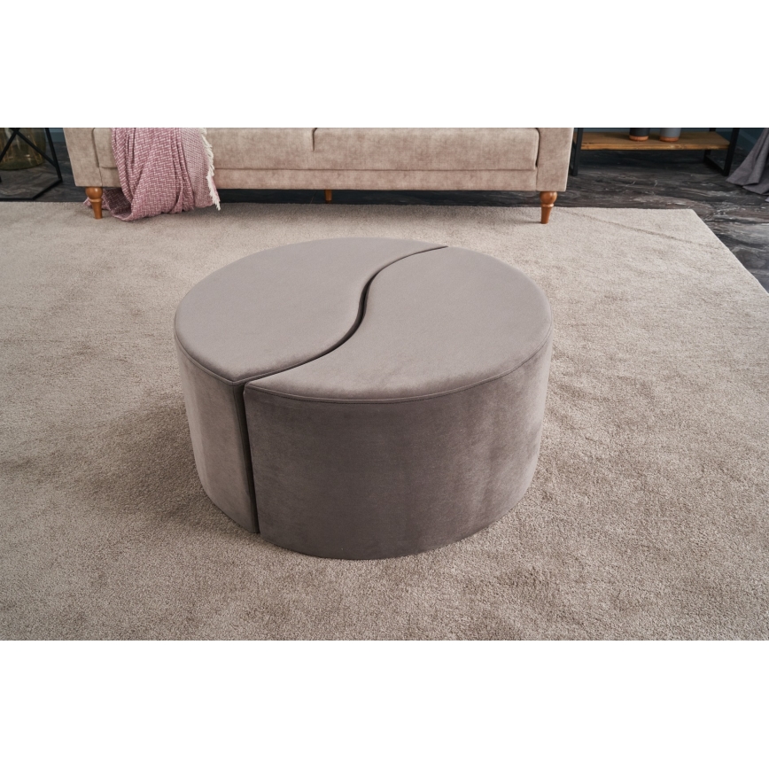 Pall JING Ø 80 cm, brun