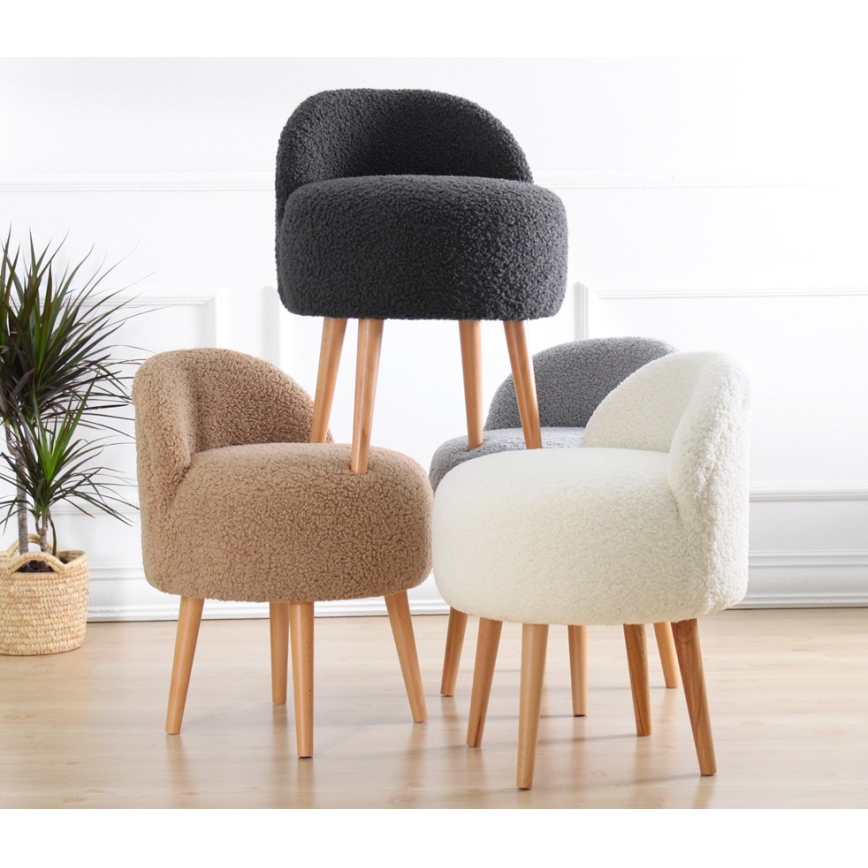 Pall MIKI Ø 46 cm vit