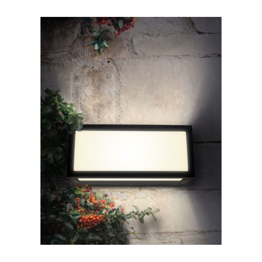 Palnas 66001388 - Utomhus Väggbelysning TONY 1xE27/18W/230V IP54
