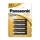 Panasonic - 4 delar Alkaliskt batteri AA/LR06