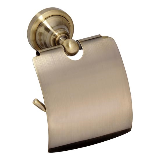 Pappershållare 14x15 cm, brons