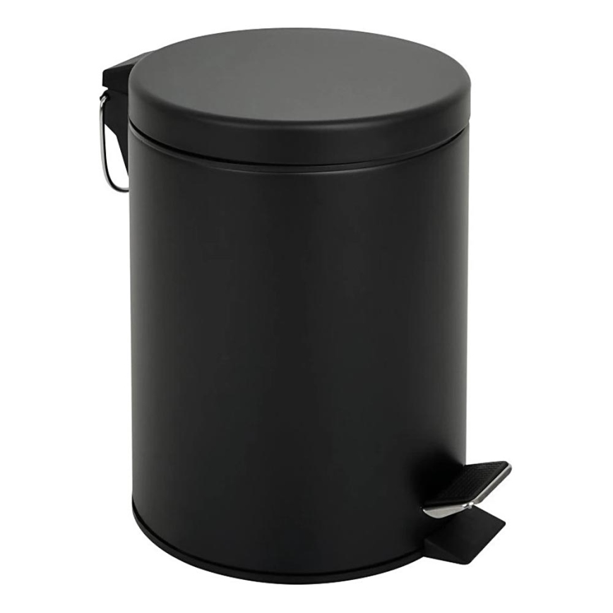 Papperskorg 3 l svart