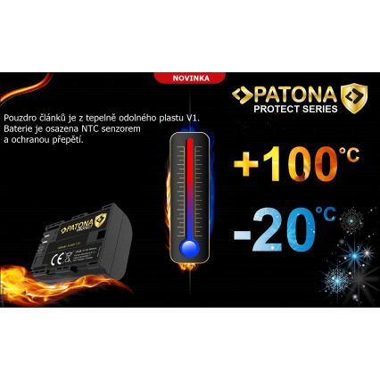 PATONA - Ackumulator Fuji NP-W235 2600mAh Li-Ion 7,2V Protect X-T4