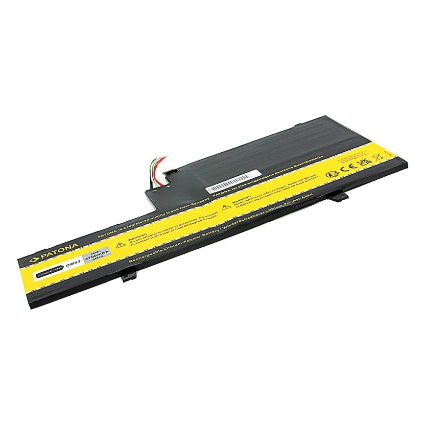 PATONA - Ackumulator HP EliteBook x360 1030 G2 4700mAh Li-Pol 11,55V OM03XL