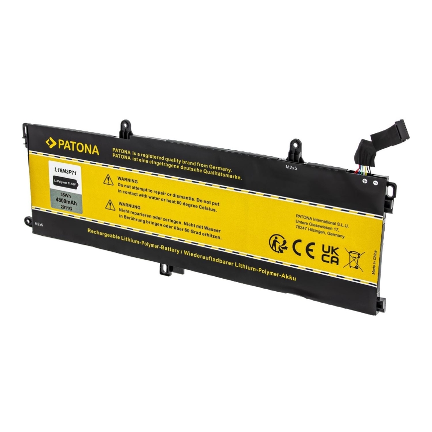 PATONA - Ackumulator Lenovo Thinkpad P53S/T590 4800mAh Li-Pol 11,55V L18M3P71