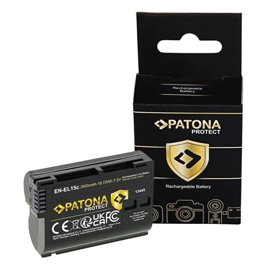 PATONA - Ackumulator Nikon EN-EL15C 2600mAh Li-Ion Protect