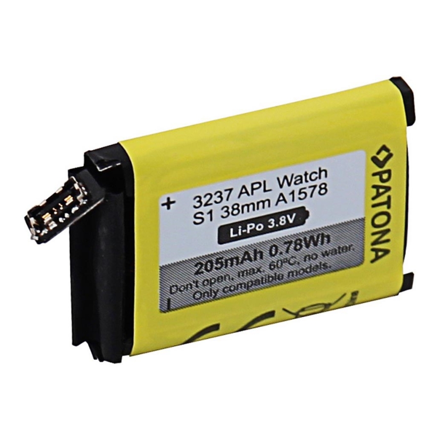 PATONA - Apple Watch batteri 1 205mAh A1578 38 mm
