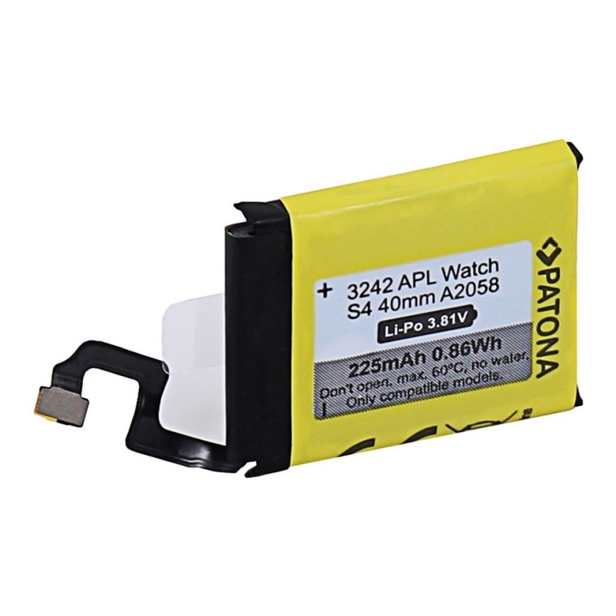 PATONA - Apple Watch batteri 4 225mAh A2058 40 mm