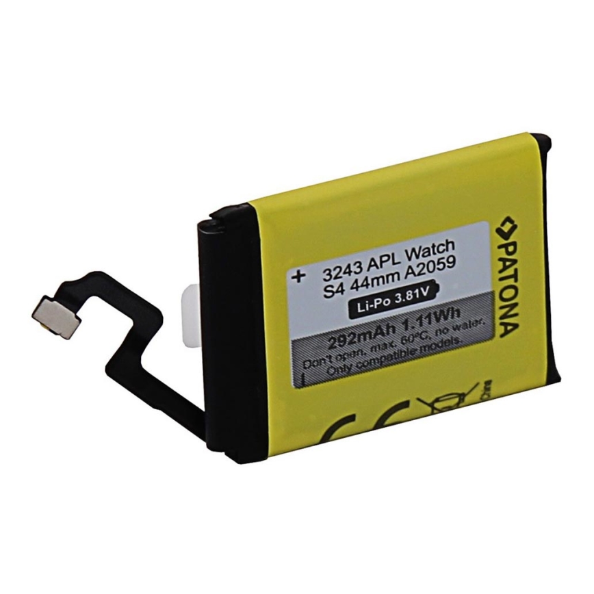 PATONA - Apple Watch batteri 4 292mAh A2059 44 mm