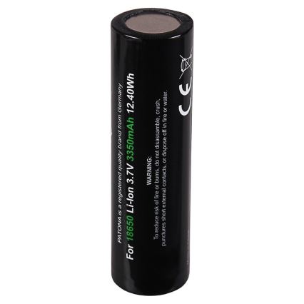 PATONA - Batteri 18650 Li-lon 3350mAh PREMIUM 3,7V