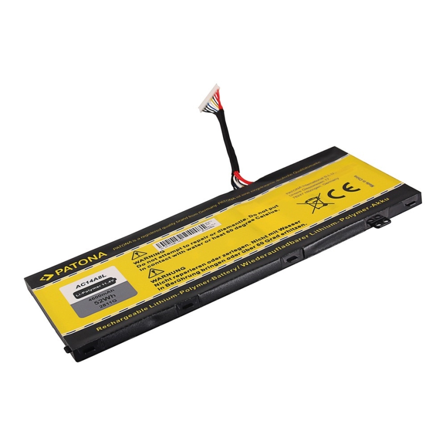 PATONA - Batteri Acer Aspire VN7 4600mAh Li-pol 11.4V