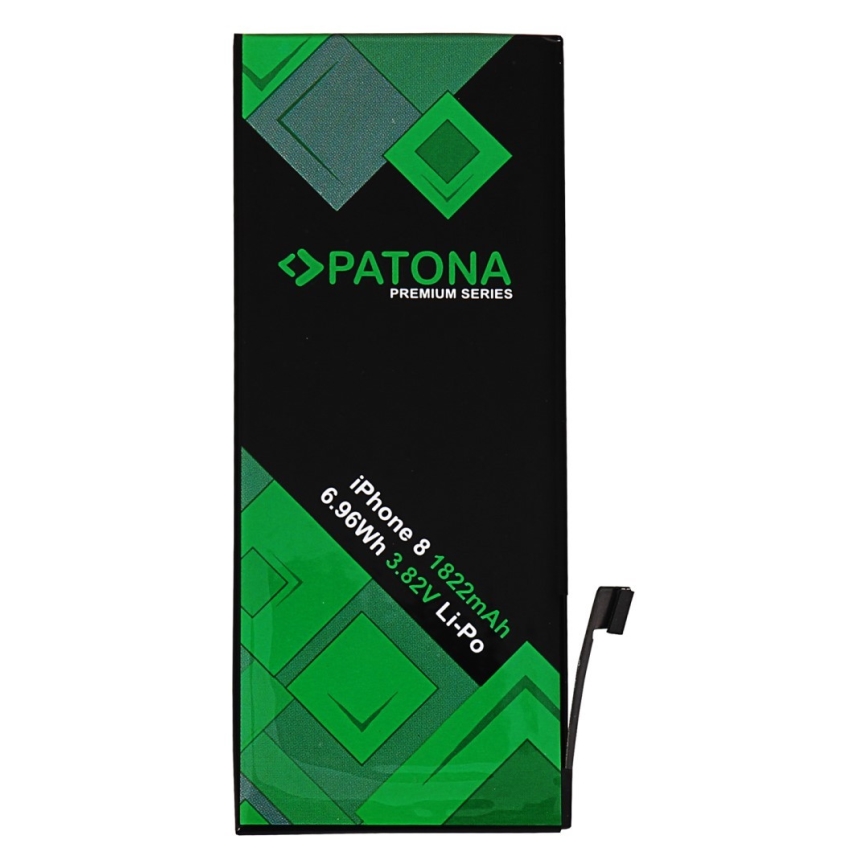 PATONA - Batteri iPhone 8 1822mAh 3,82V Li-Pol + verktyg