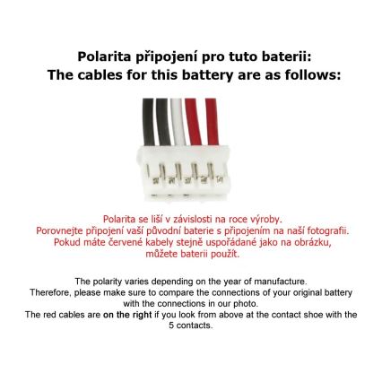 PATONA - Batteri JBL-Laddare 2+ 6000mAh 3,7V Li-Pol