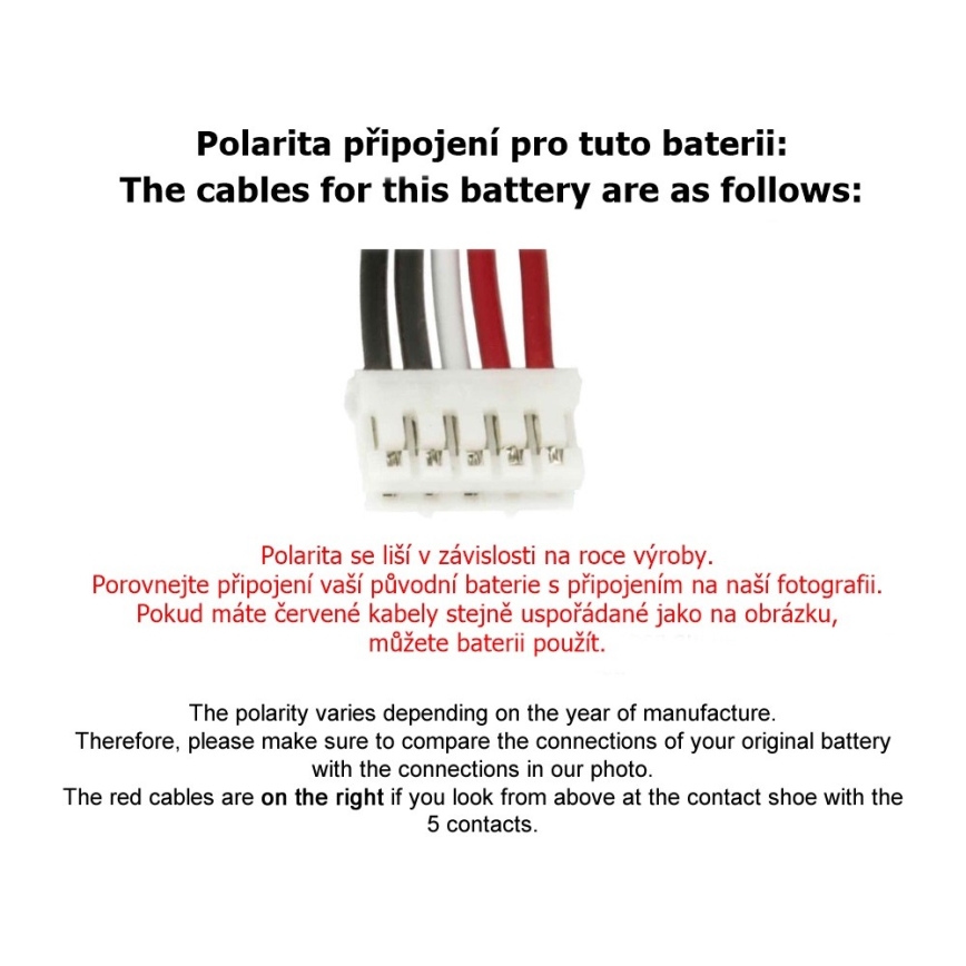 PATONA - Batteri JBL-Laddare 2+ 6000mAh 3,7V Li-Pol