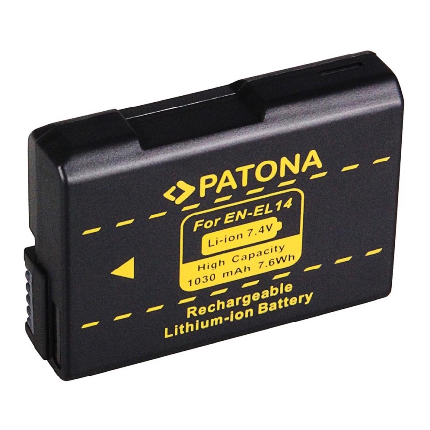 PATONA - Batteri Nikon EN-EL14 1030mAh Li-Ion
