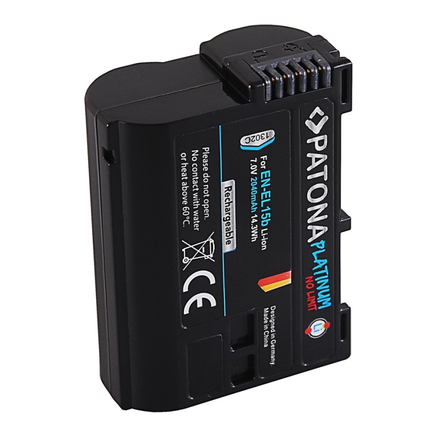 PATONA - Batteri Nikon EN-EL15B 2040mAh Li-Ion Platina