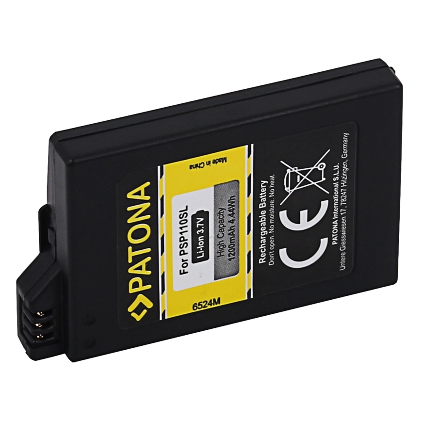 PATONA - Batteri  Sony PSP 2000/PSP 3000 1200mAh Li-lon 3,7V