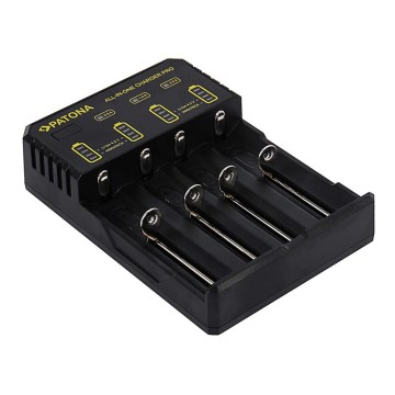 PATONA - Batteriladdare AA/AAA/18650/14500/CR123A