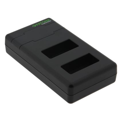 PATONA - Fast charger Dual Canon LP-E17 + kabel USB-C 0,6m