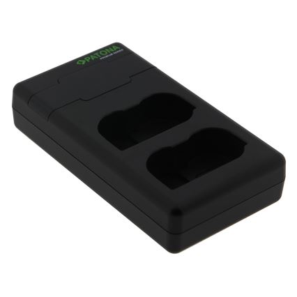 PATONA - Fast charger Dual Nikon EN-EL15/EN-EL15C + kabel USB-C 0,6m