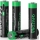 PATONA - KIT 4x Ackumulator AAA/LR03 Li-Pol 500mAh 1,5V med USB-C laddar