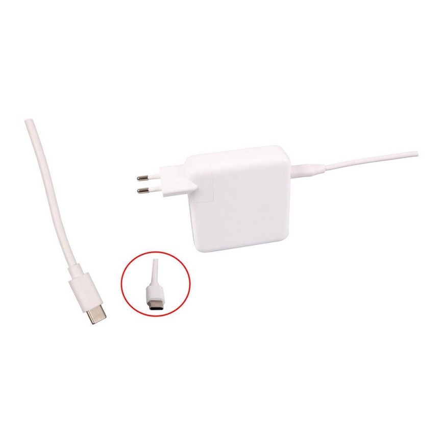 PATONA - Laddare Apple 5V-20V anslutning USB-C/87W Strömförsörjning