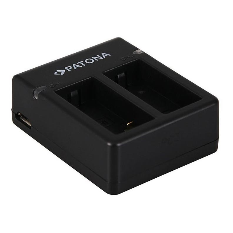 PATONA - Laddare Dual GoPro Hero 3 USB