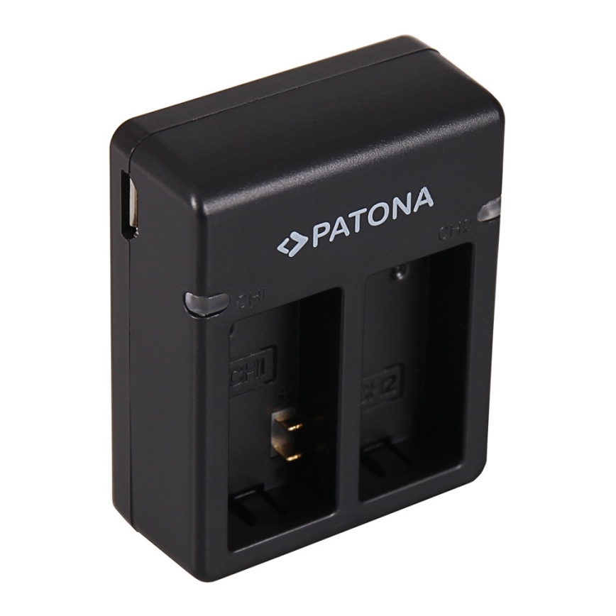 PATONA - Laddare Dual GoPro Hero 3 USB