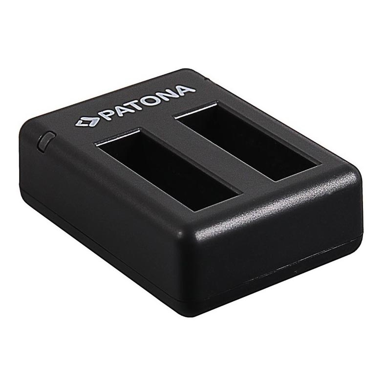 PATONA - Laddare Dubbel för Batteri INSTA360 USB