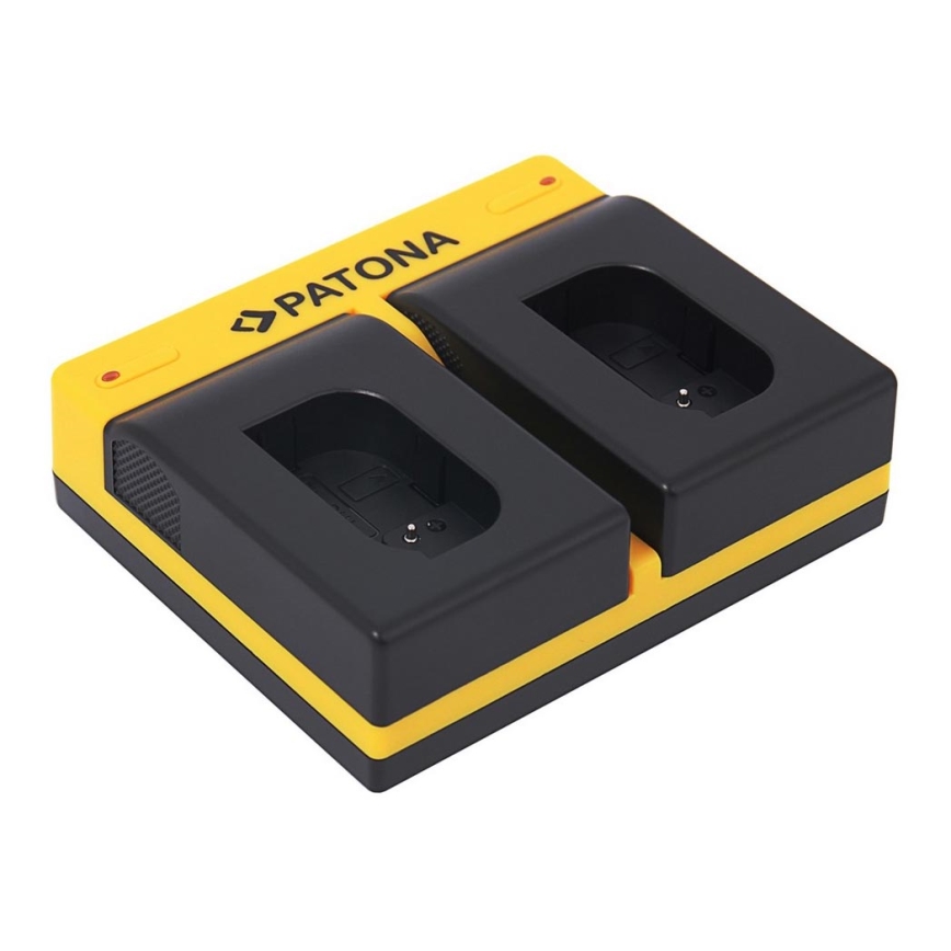 PATONA - Laddare Foto Dual Panasonic DMW-BLK22 USB