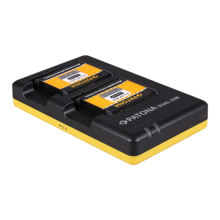 PATONA - Laddare Foto Dual Quick Sony NP-BG1 USB