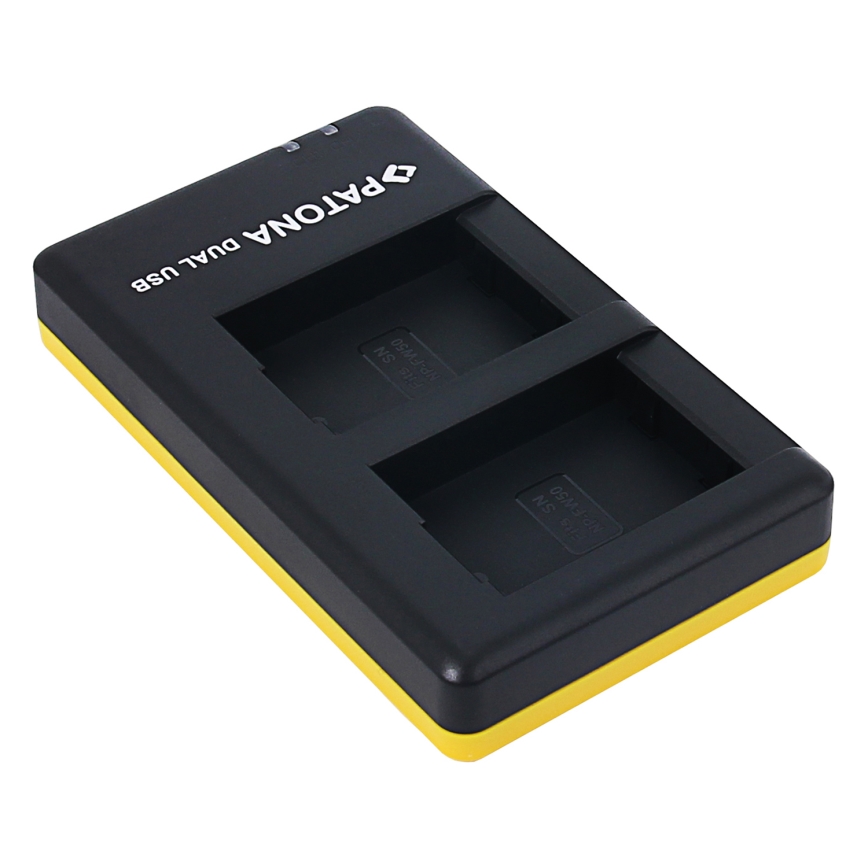 PATONA - Laddare Foto Dual Quick Sony NP-FW50 USB
