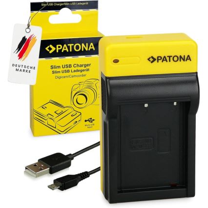 PATONA - Laddare Foto Fuji NP-W126 slim, USB