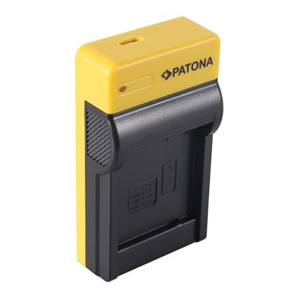PATONA - Laddare Foto Panasonic DMW-BLG10E  slim,USB