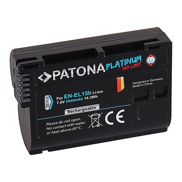 PATONA - Nikon EN-EL15B batteri 2040mAh Li-Ion Platinum